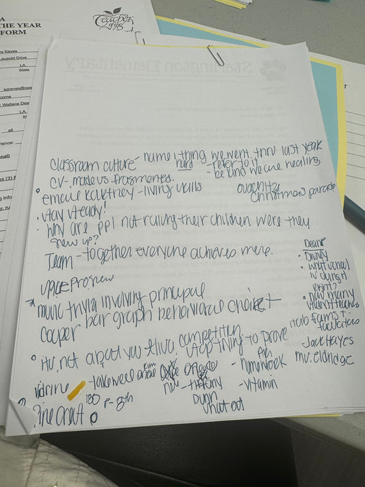 Mid week brain dump… Teachers