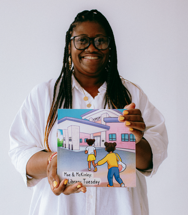 Mae + McKinley: Library Tuesday