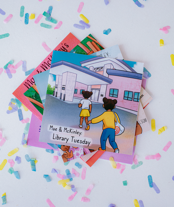 Mae + McKinley: Library Tuesday