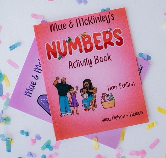 Mae + McKinley Numbers Activity Book