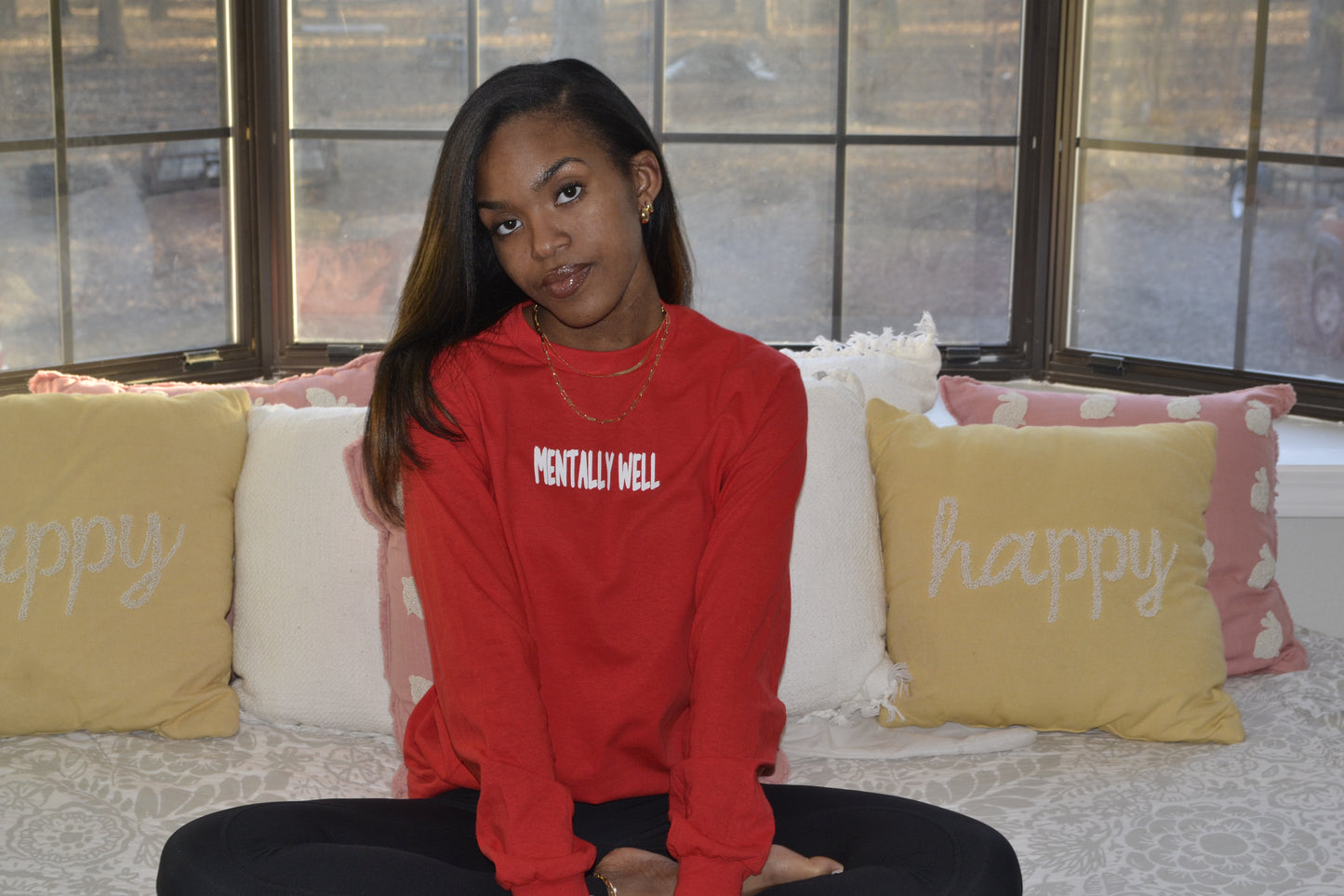 Mentally Well -Apple Long sleeve